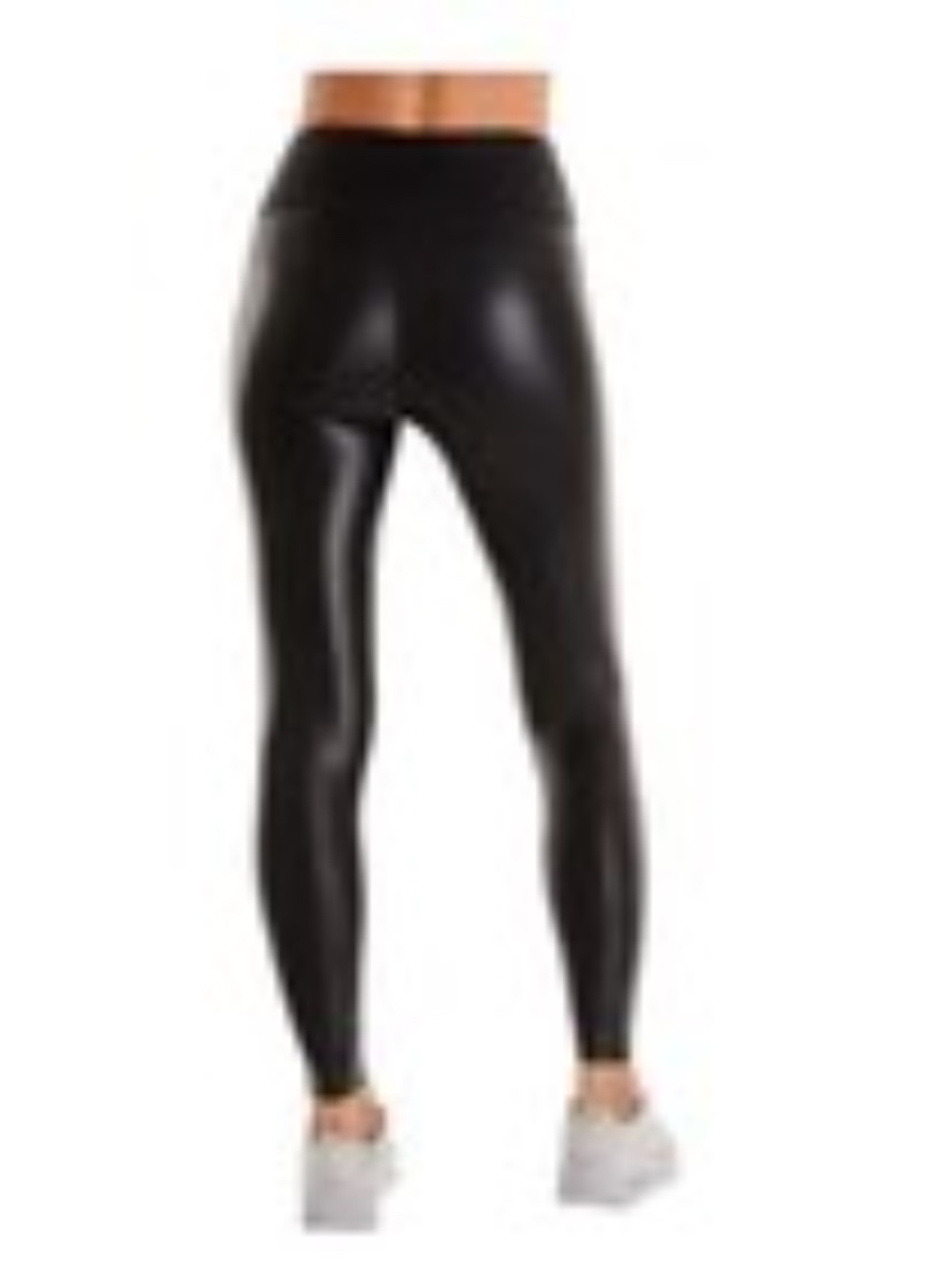 NOLI YOGA Liquid Legging High Gloss Black Mid Rise Ankle Length L - Picture 3 of 4